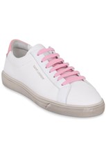 Saint Laurent ANDY LOW TOP SNEAKER | OFF WHITE/PINK